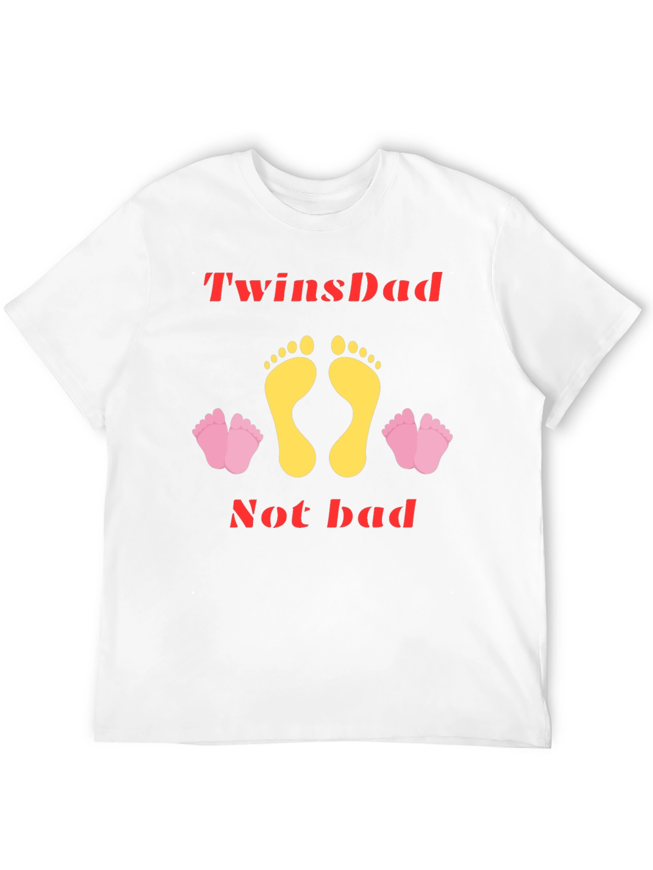 TwinsDad T-Shirt - New Dad Gift