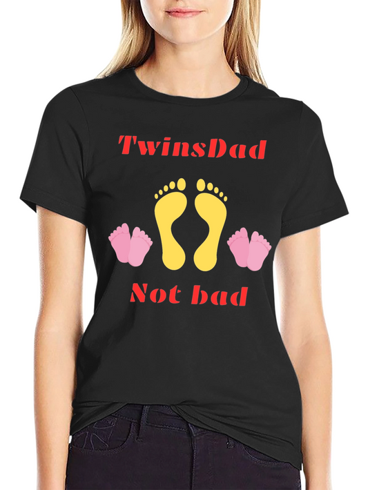 TwinsDad T-Shirt - New Dad Gift