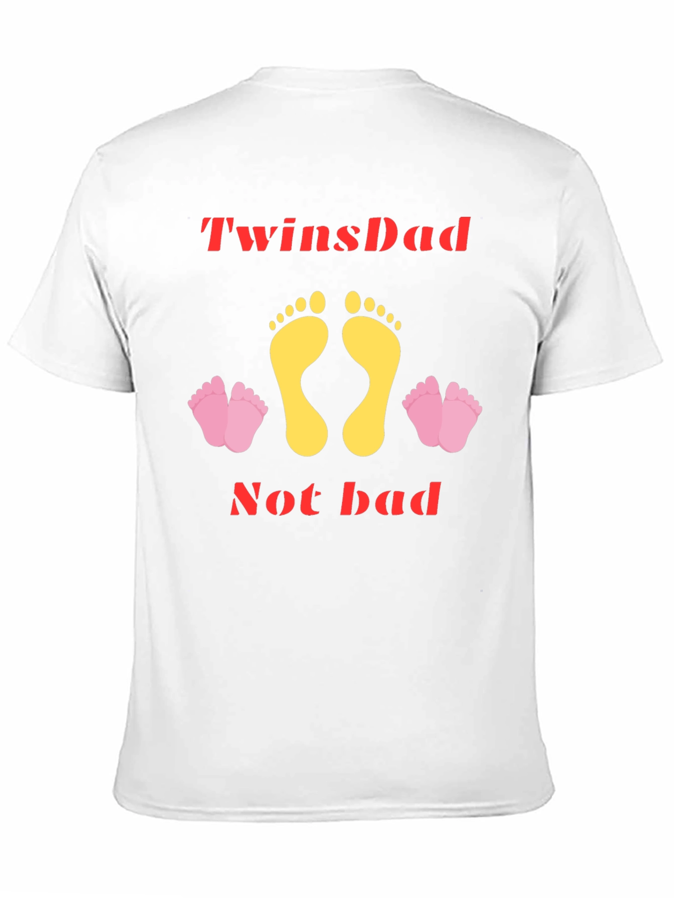 TwinsDad T-Shirt - New Dad Gift