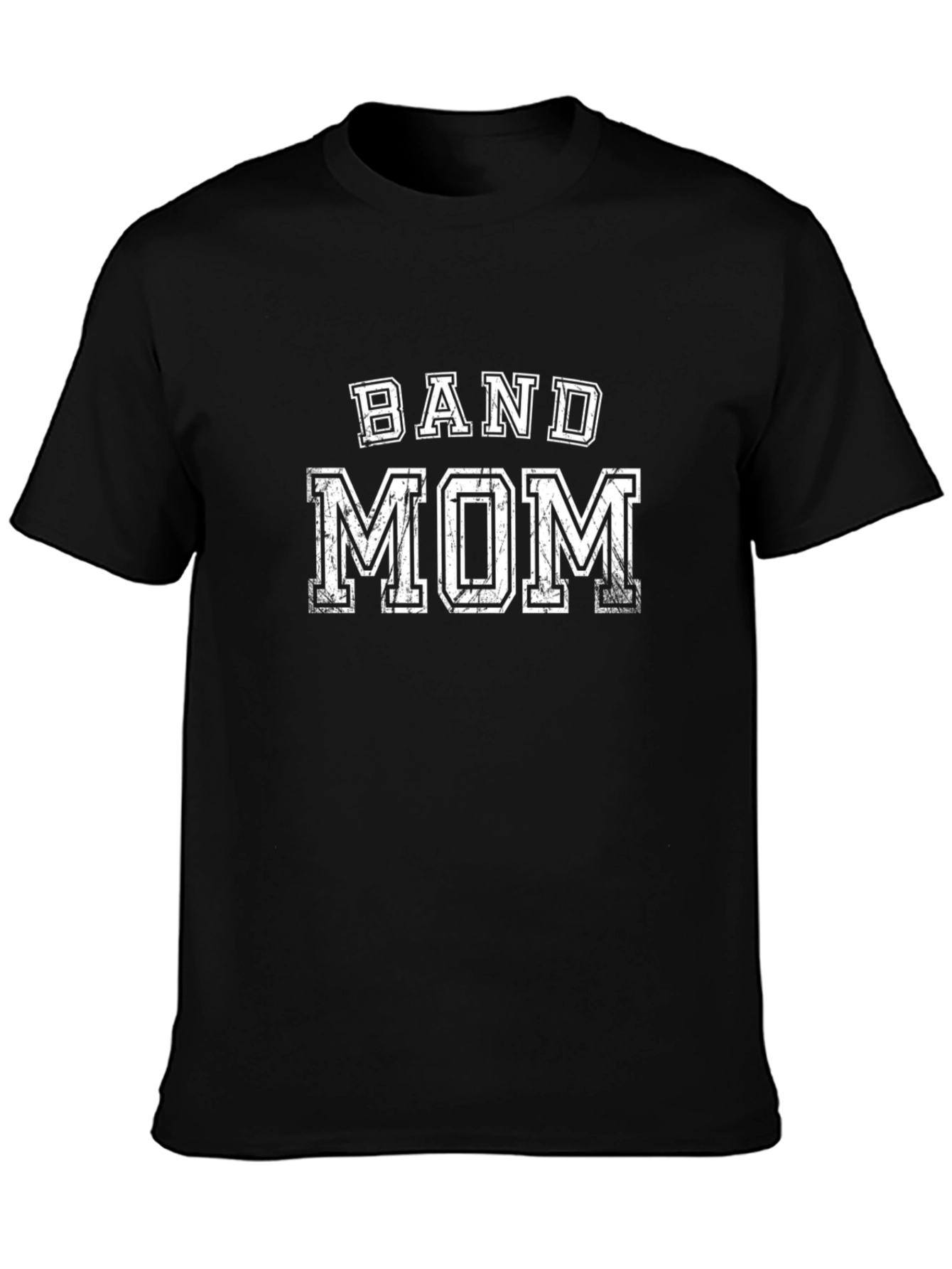 Band Mom Black Graphic T-Shirt