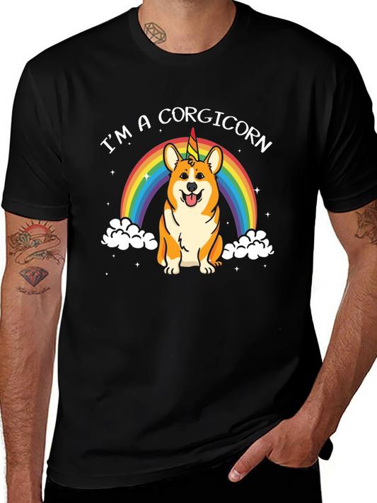 Corgicorn T-Shirt - Funny Corgi Unicorn Tee