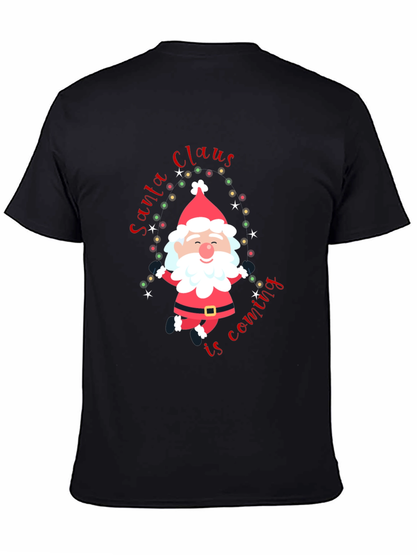 Festive Santa Claus Christmas T-Shirt