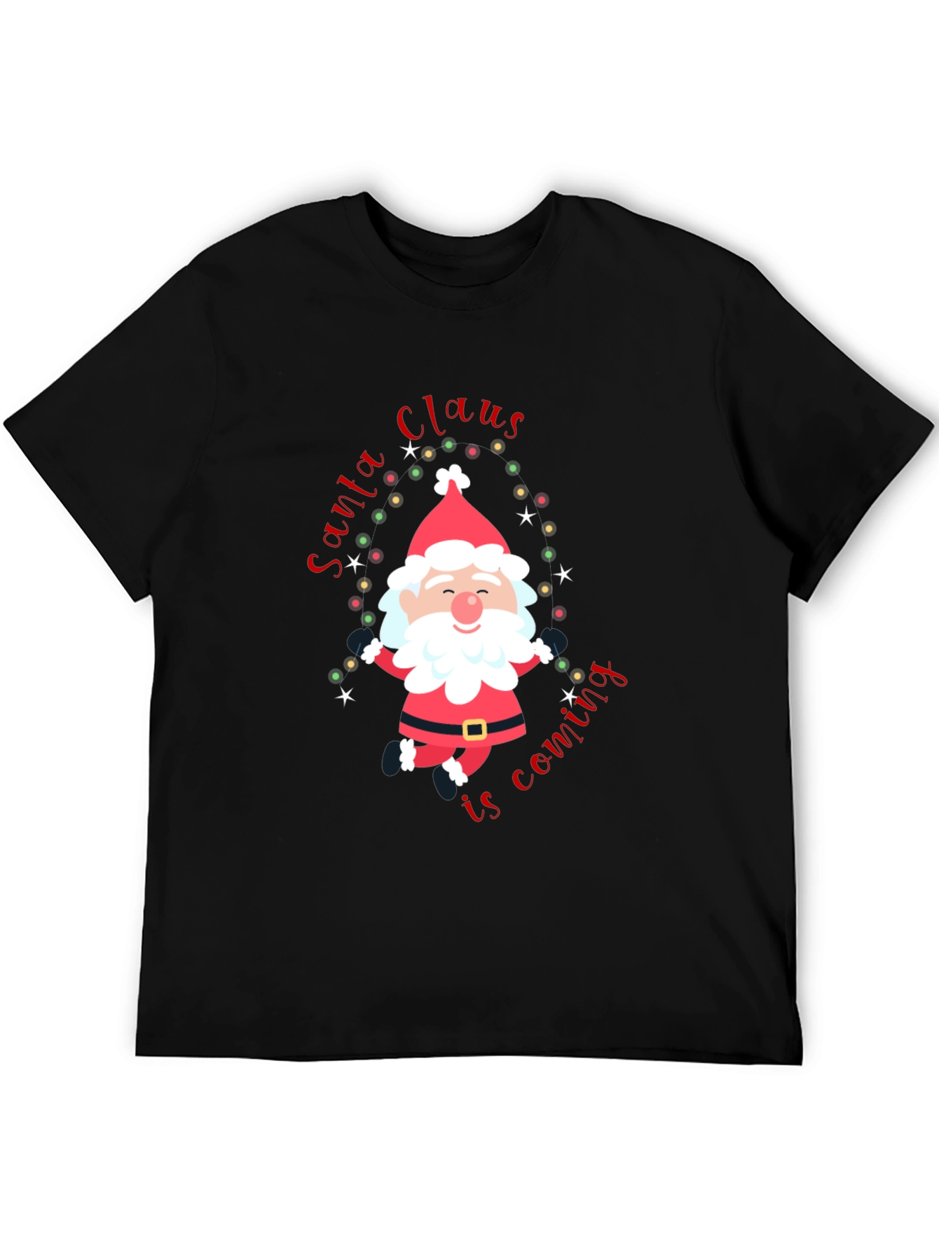 Festive Santa Claus Christmas T-Shirt