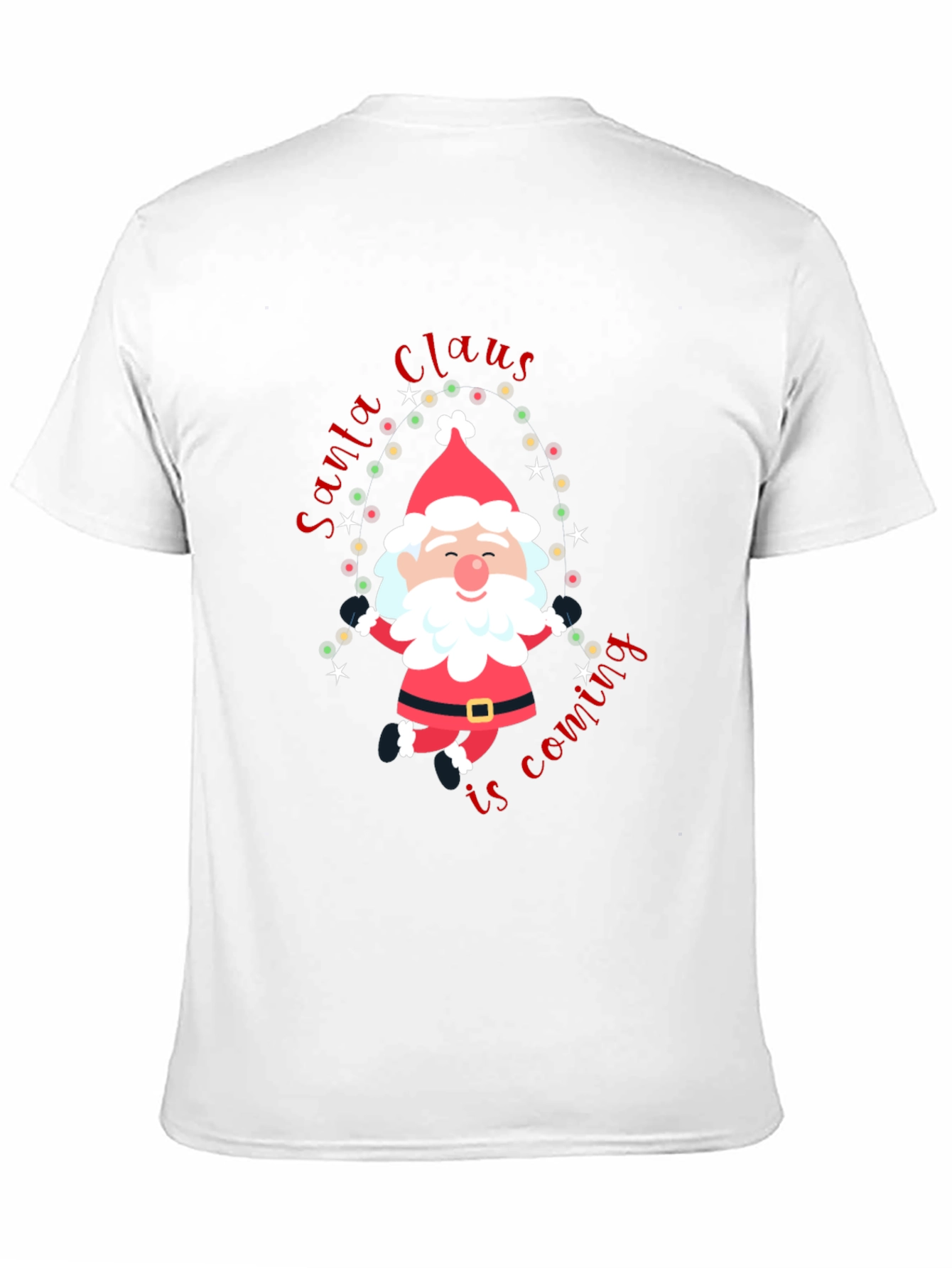 Festive Santa Claus Christmas T-Shirt