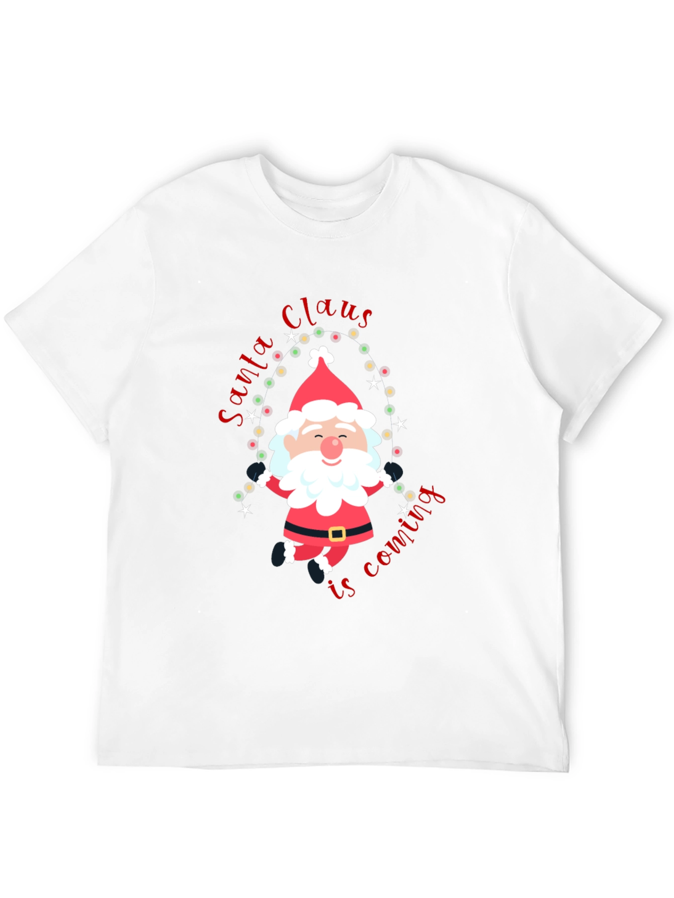 Festive Santa Claus Christmas T-Shirt