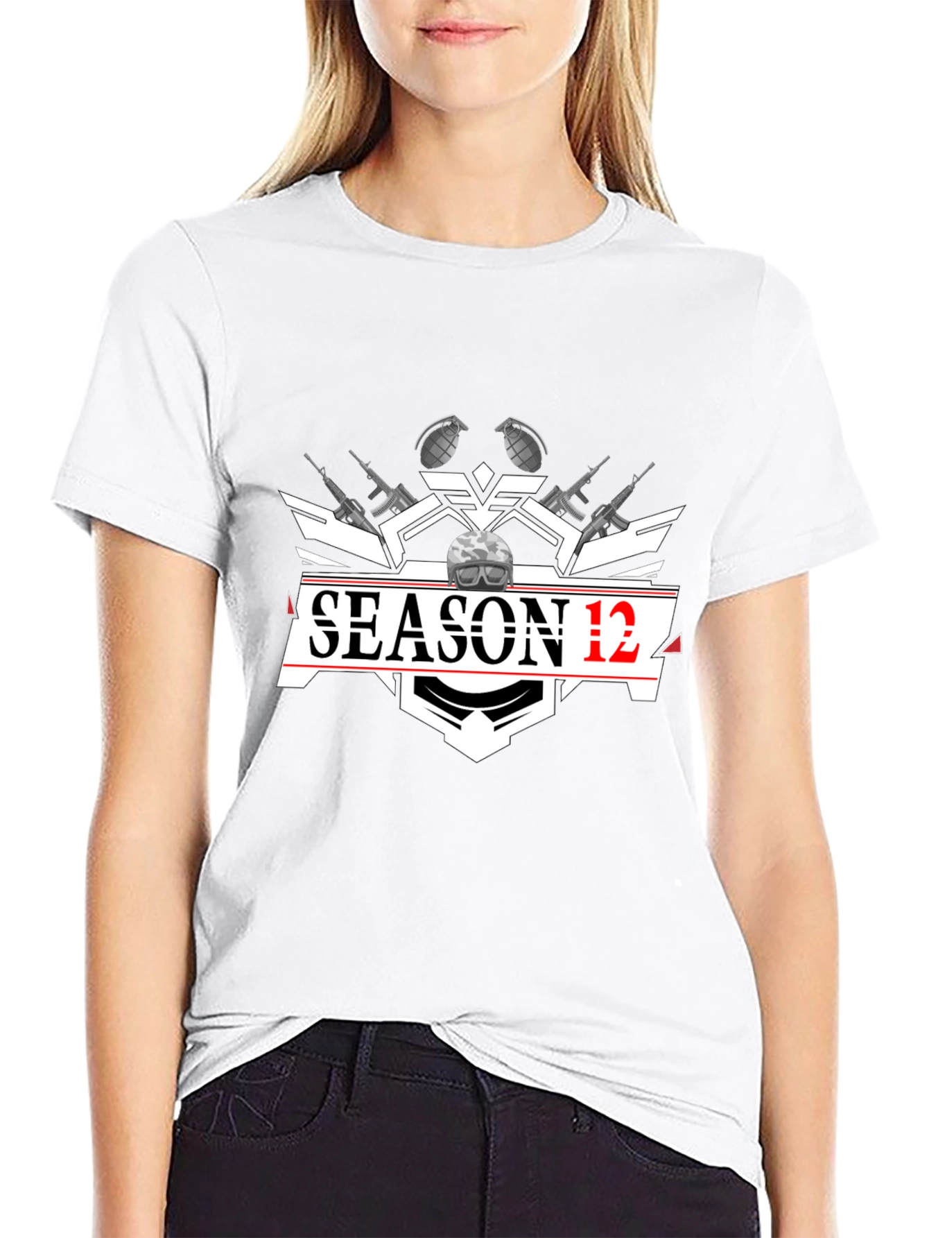 Season 12 Graphic T-Shirt - Black