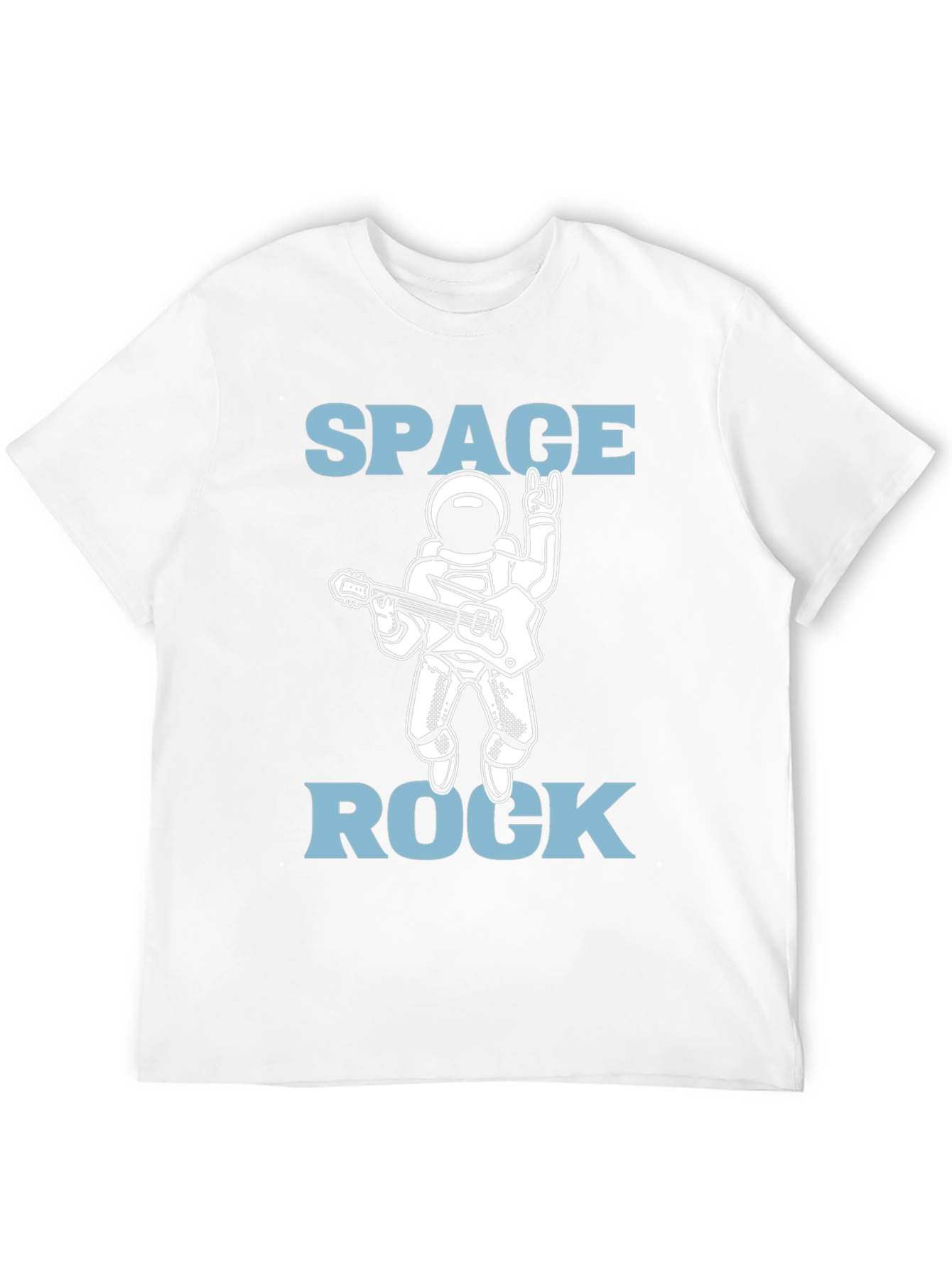 Space Rock Astronaut T-Shirt - Black