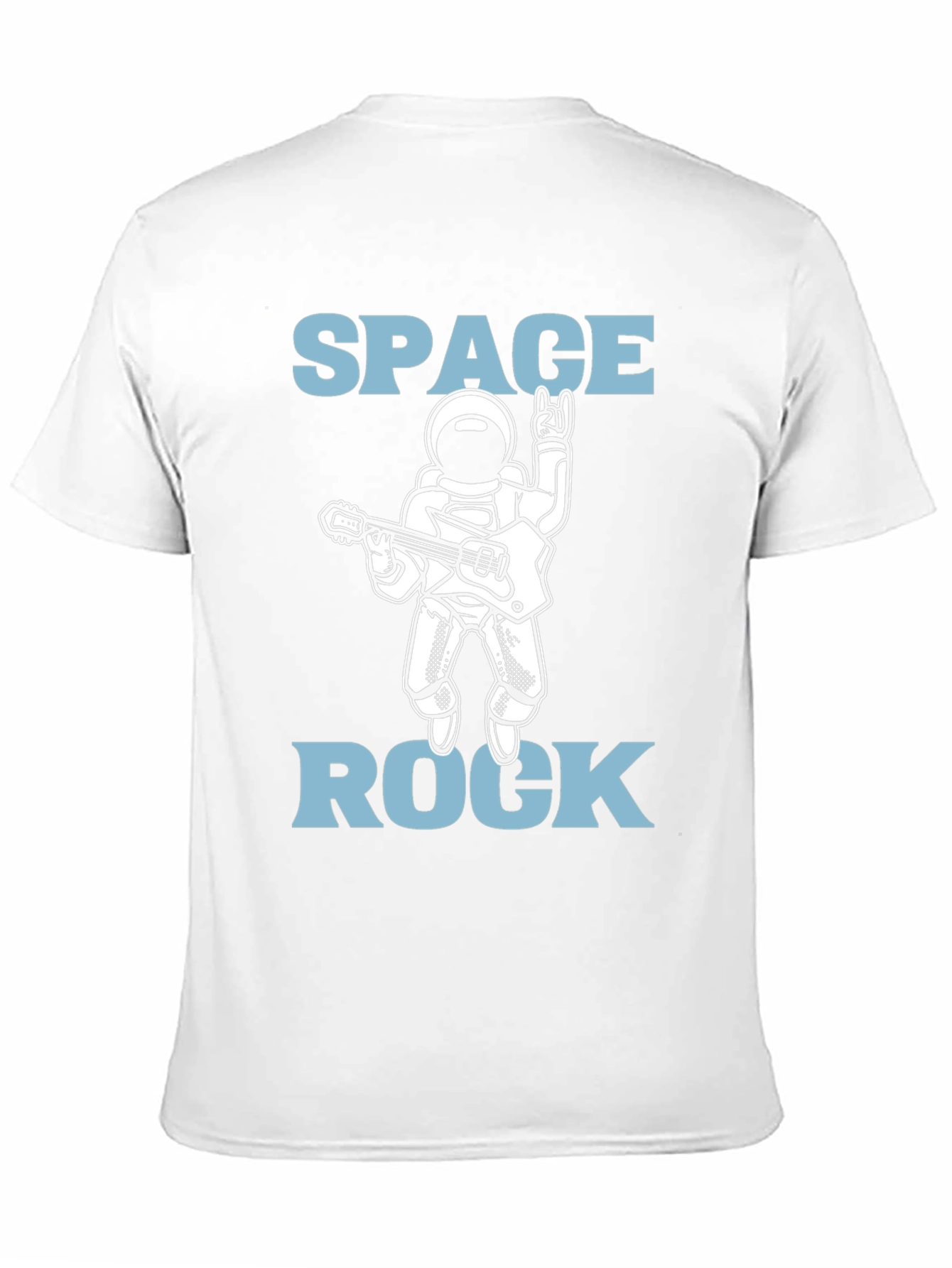Space Rock Astronaut T-Shirt - Black