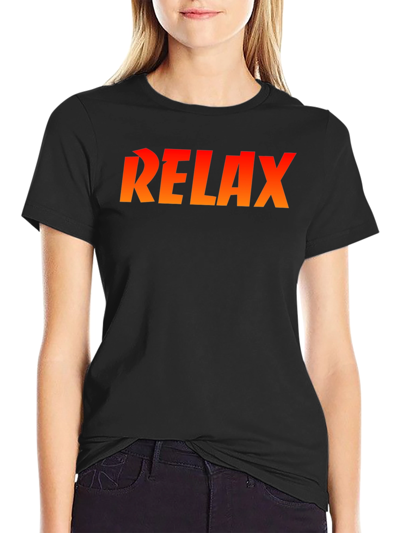 Relax Graphic Tee - Stylish Comfort
