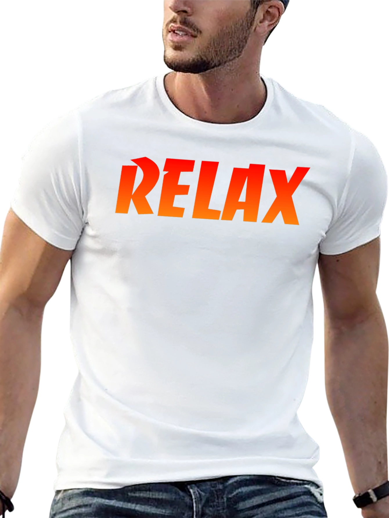 Relax Graphic Tee - Stylish Comfort