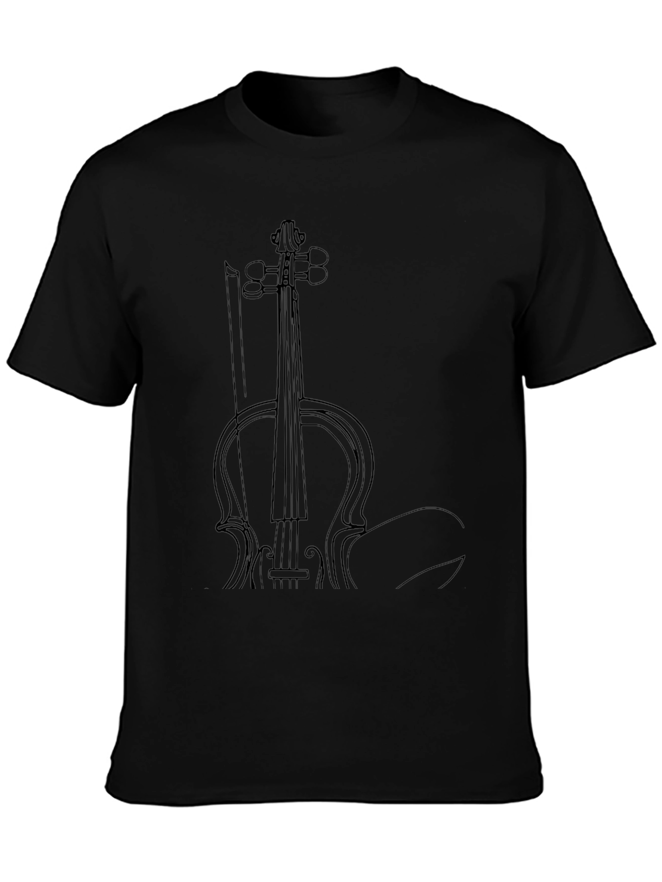 Violin Graphic Tee - Musicians Style