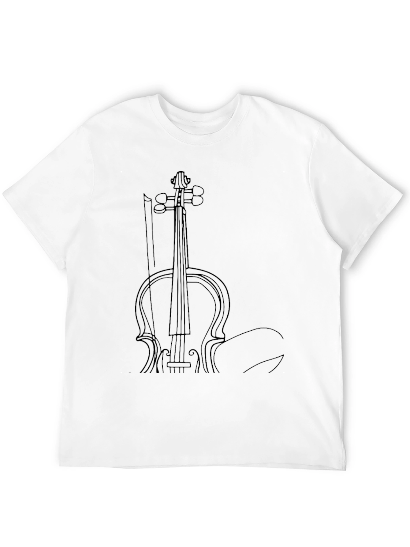 Violin Graphic Tee - Musicians Style