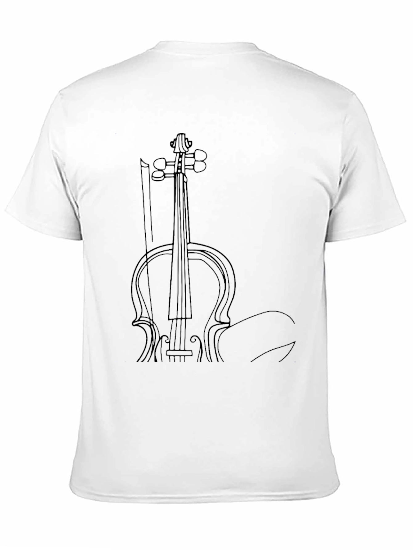 Violin Graphic Tee - Musicians Style