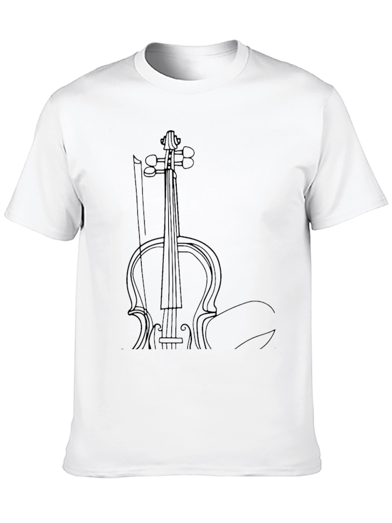 Violin Graphic Tee - Musicians Style