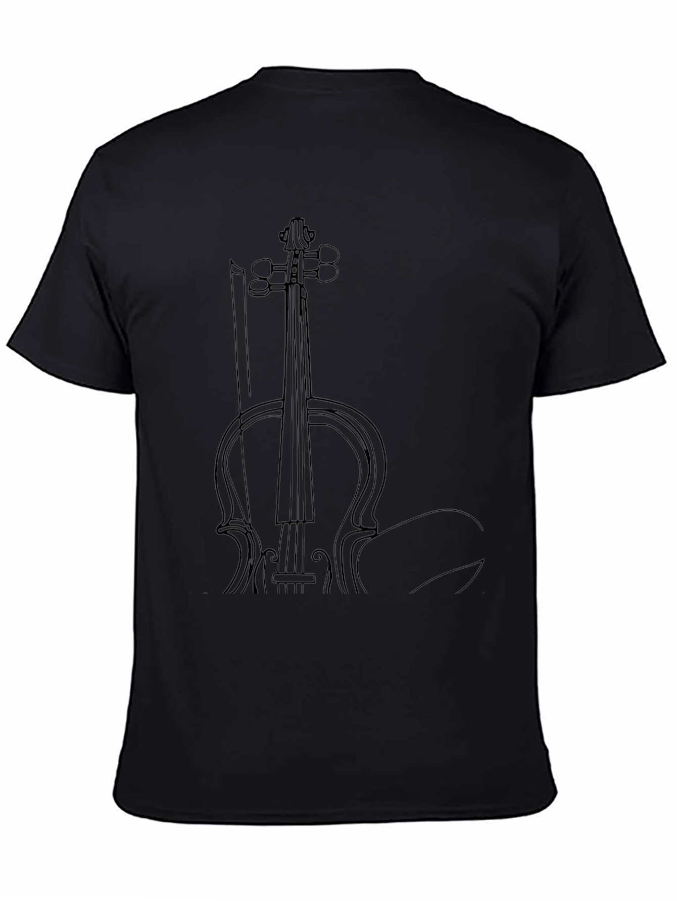 Violin Graphic Tee - Musicians Style