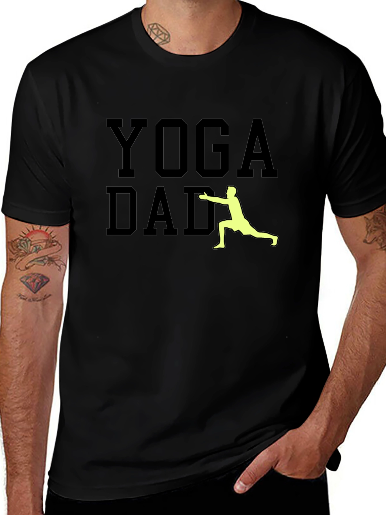 Yoga Dad T-Shirt - Flexible Fathers Day Gift