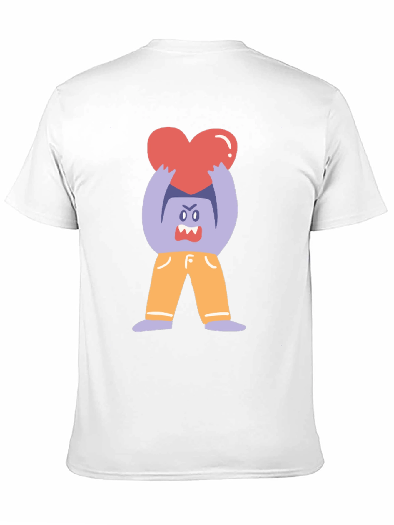 Monster Heart Graphic Tee - Soft Cotton Blend