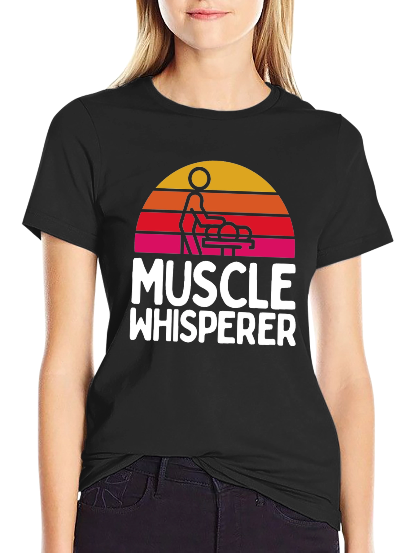 Muscle Whisperer T-Shirt Massage Therapist Gift