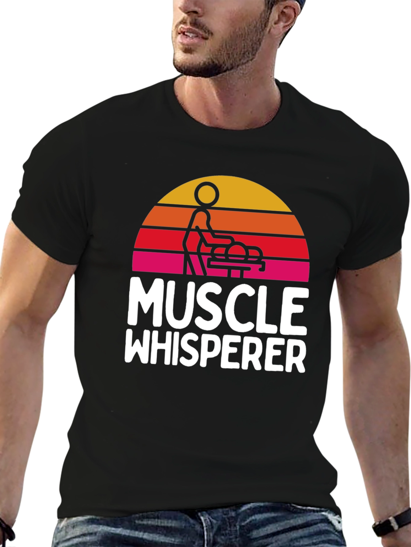 Muscle Whisperer T-Shirt Massage Therapist Gift
