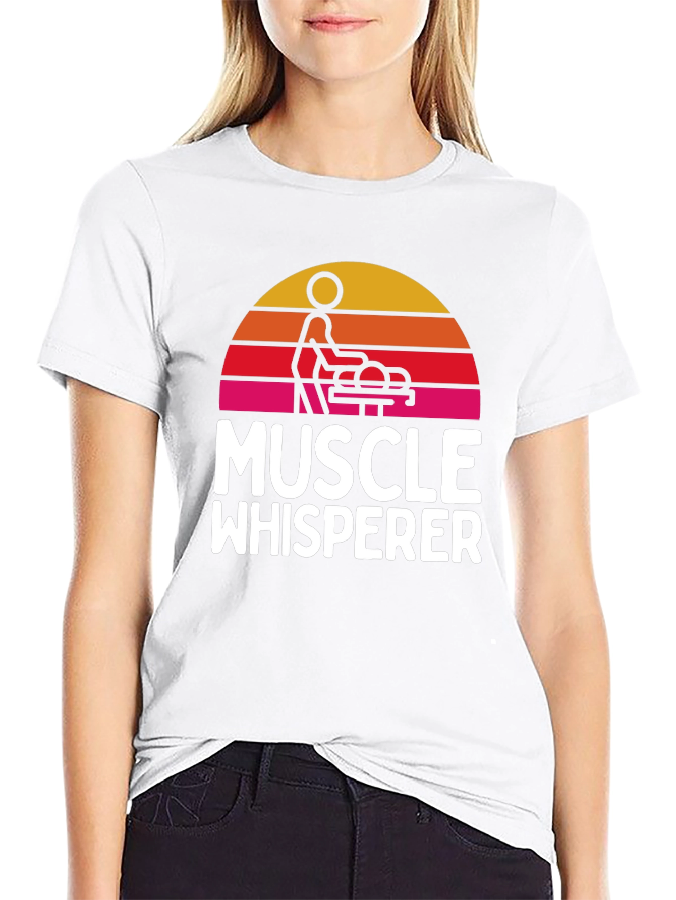 Muscle Whisperer T-Shirt Massage Therapist Gift