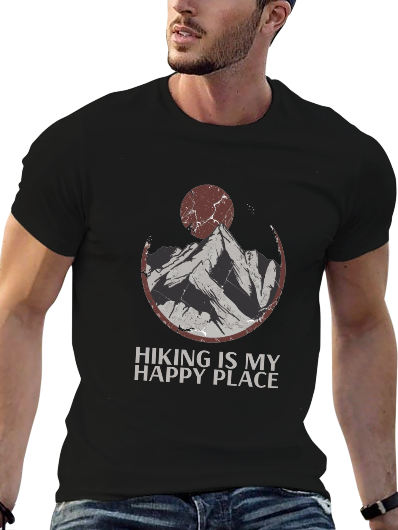 Hiking is My Happy Place Graphic Tee