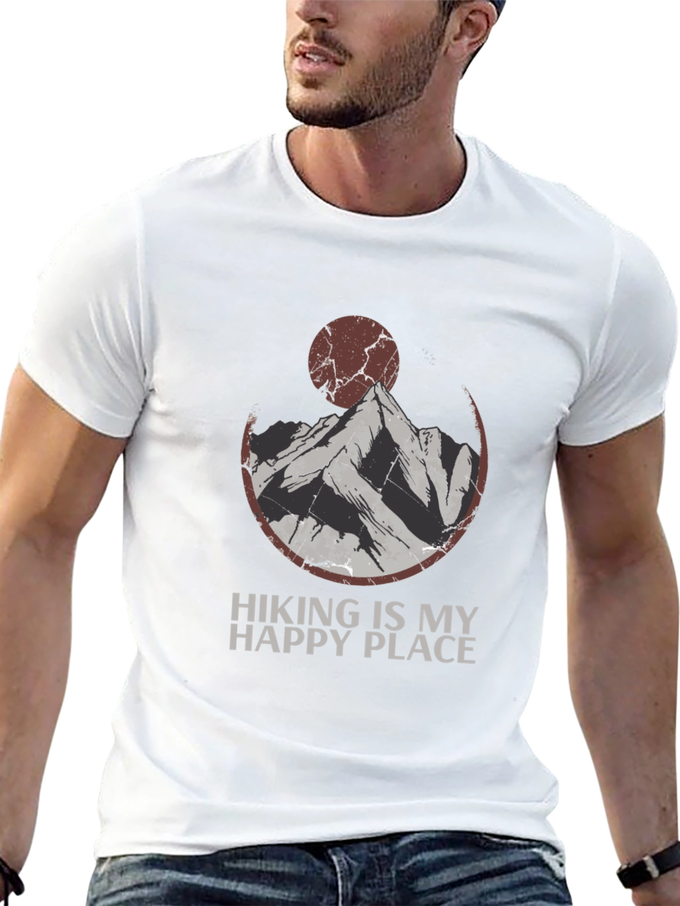 Hiking is My Happy Place Graphic Tee