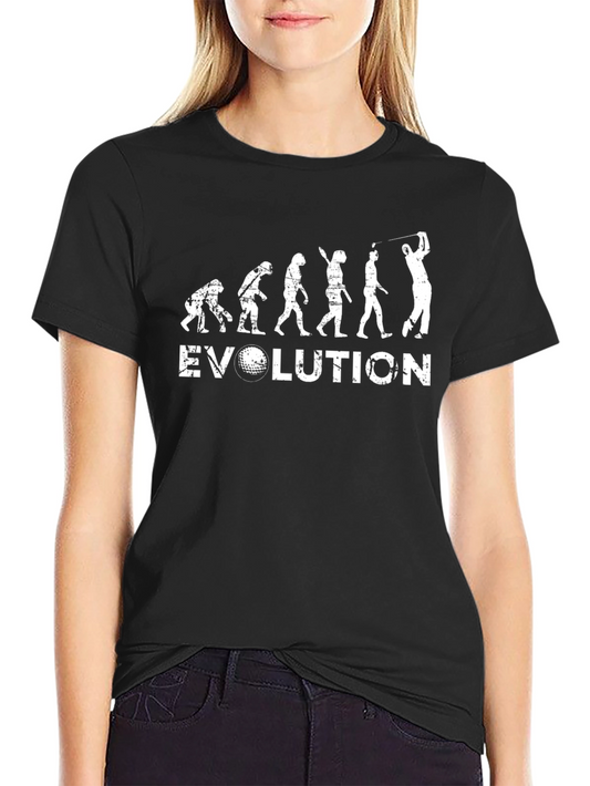 Golf Evolution T-Shirt - Funny Golfer Gift