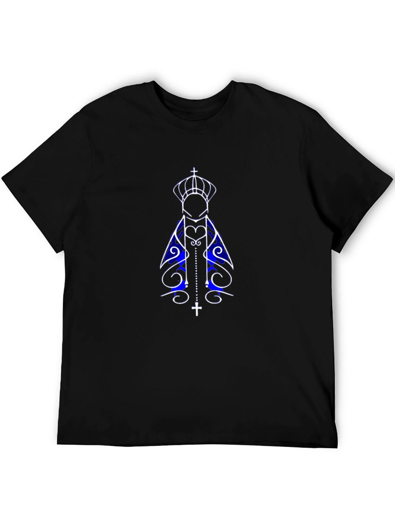 Virgin Mary Graphic Tee - Stylish Religious Apparel