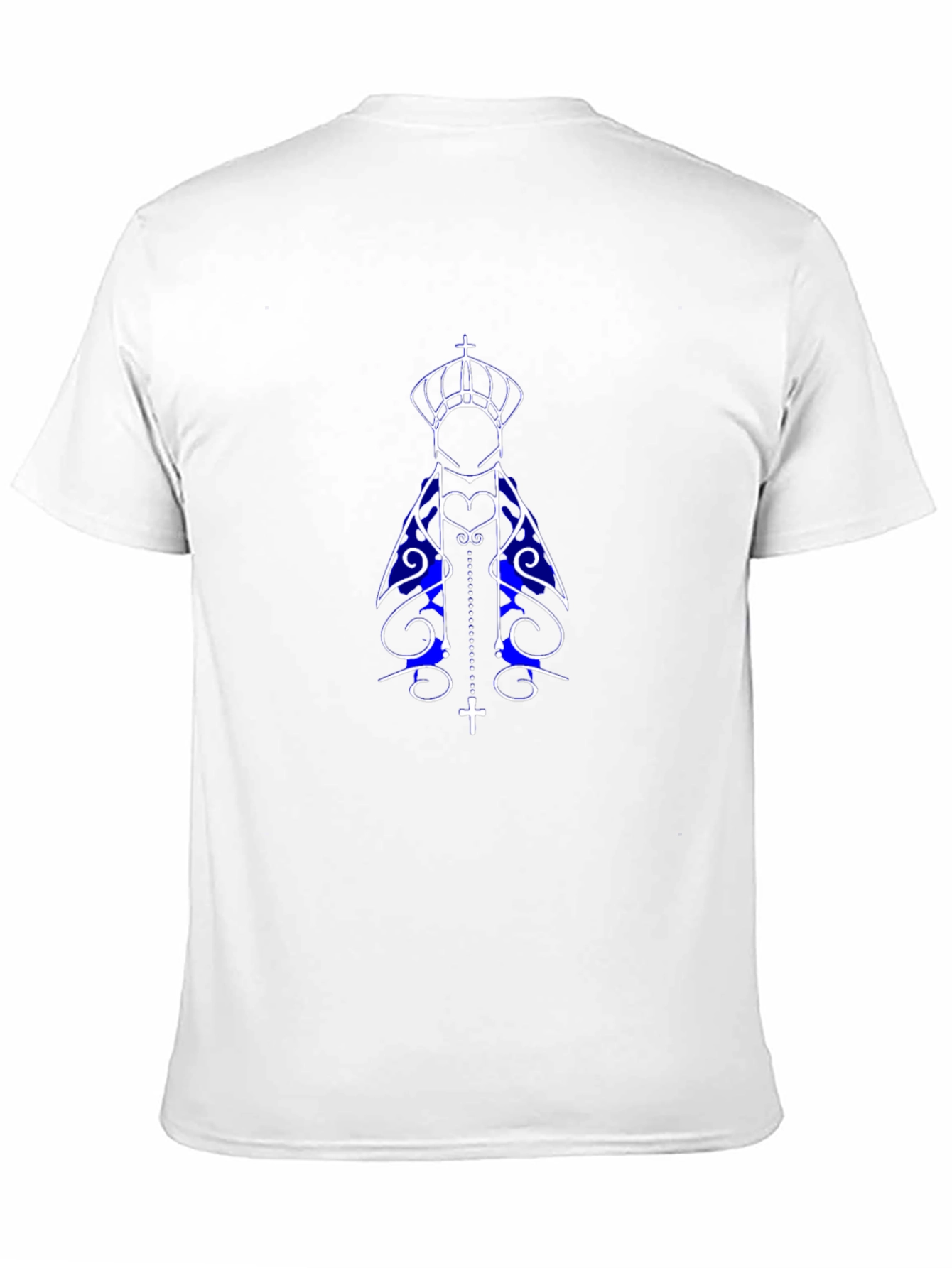 Virgin Mary Graphic Tee - Stylish Religious Apparel