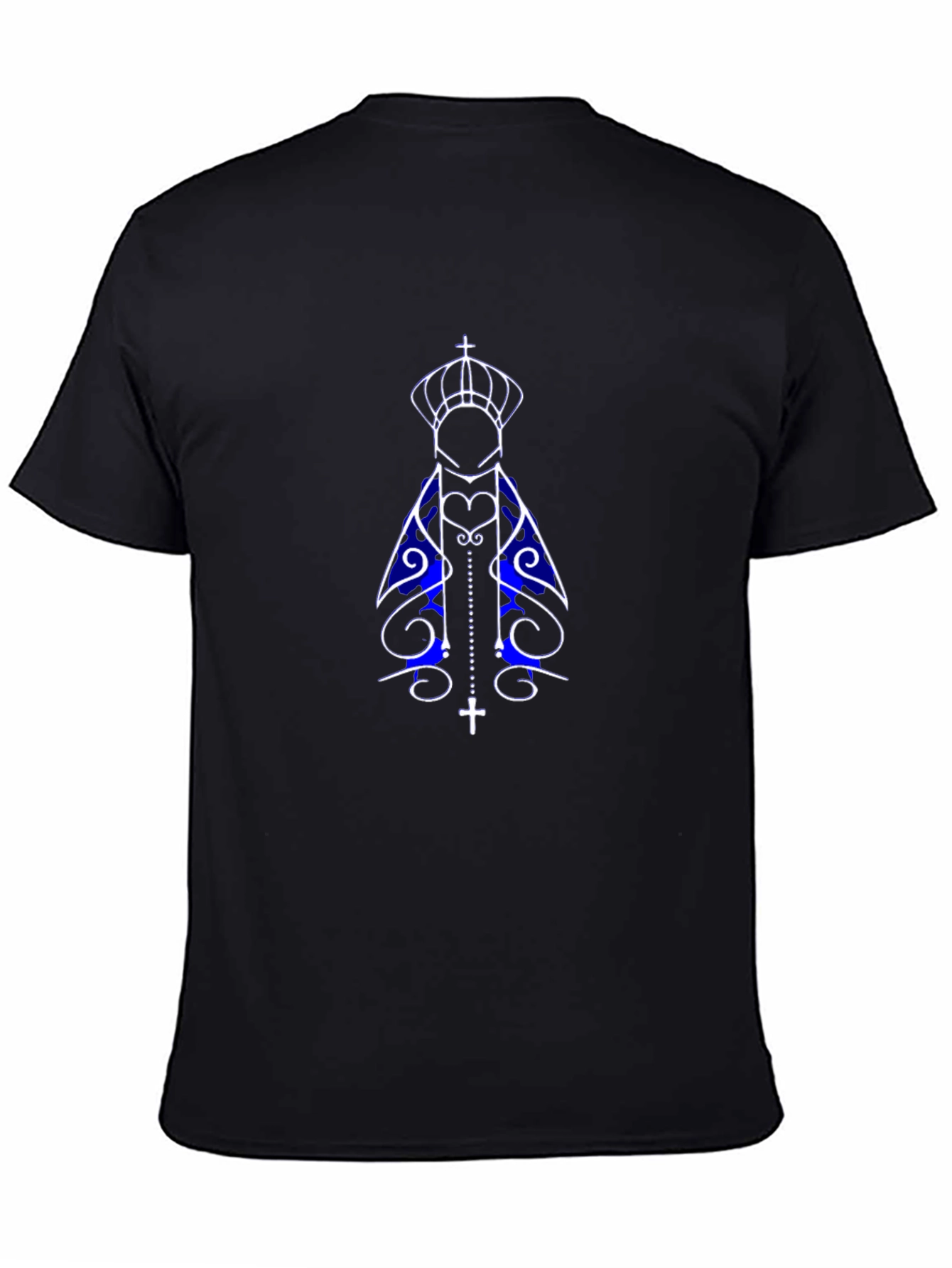 Virgin Mary Graphic Tee - Stylish Religious Apparel