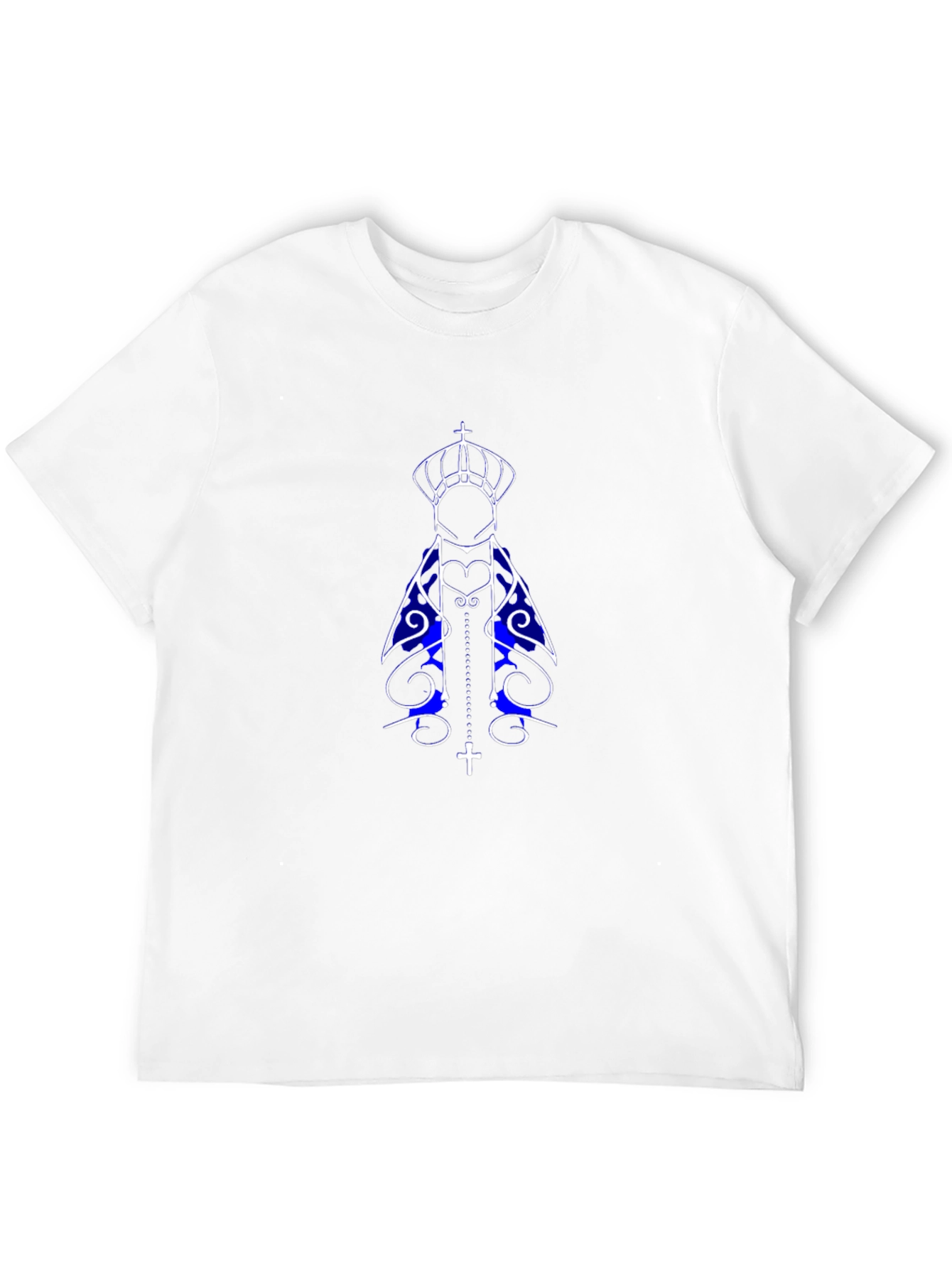 Virgin Mary Graphic Tee - Stylish Religious Apparel