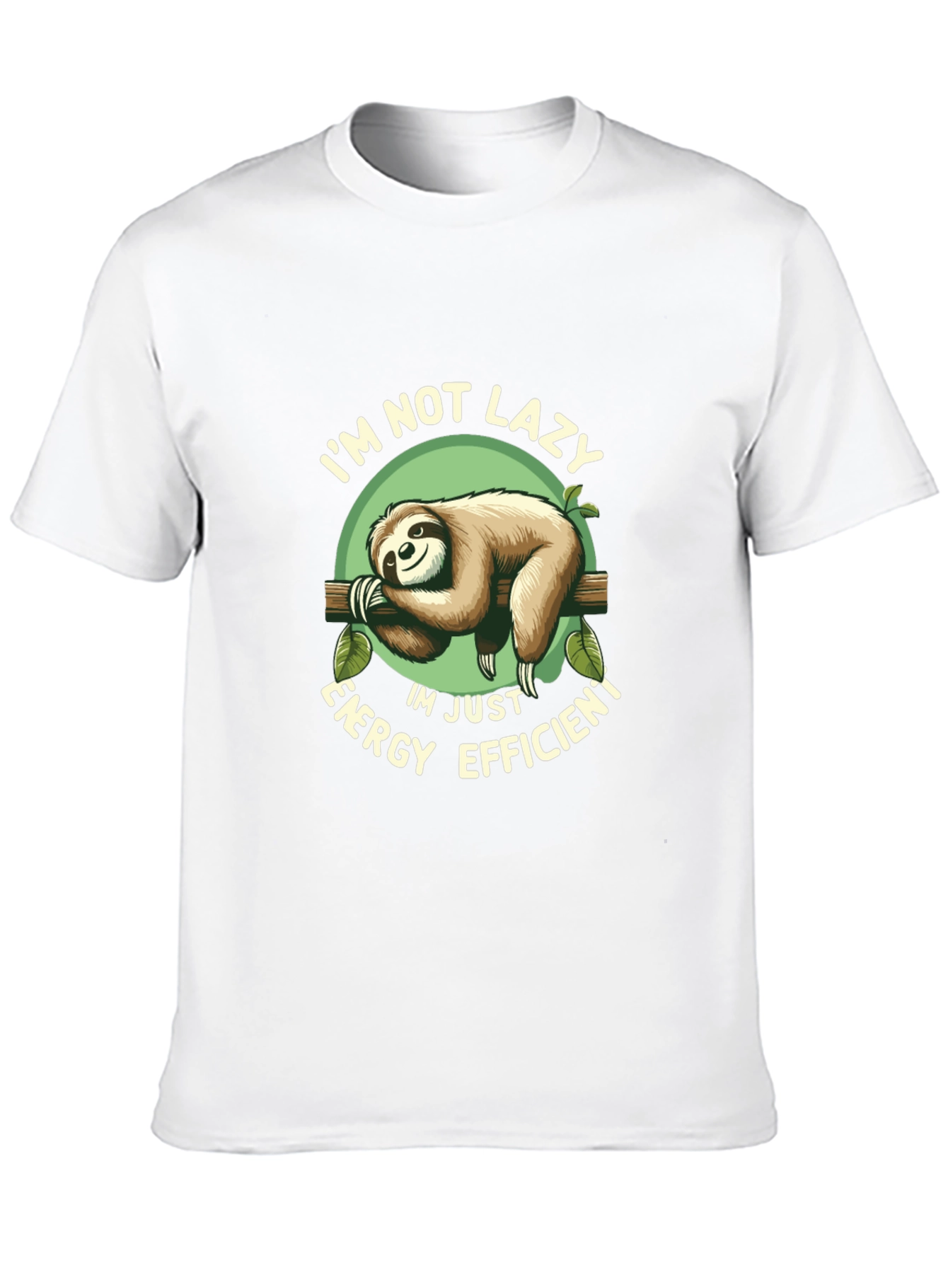 Im Not Lazy Sloth Graphic T-Shirt