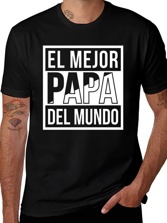 El Mejor Papa Del Mundo T-Shirt