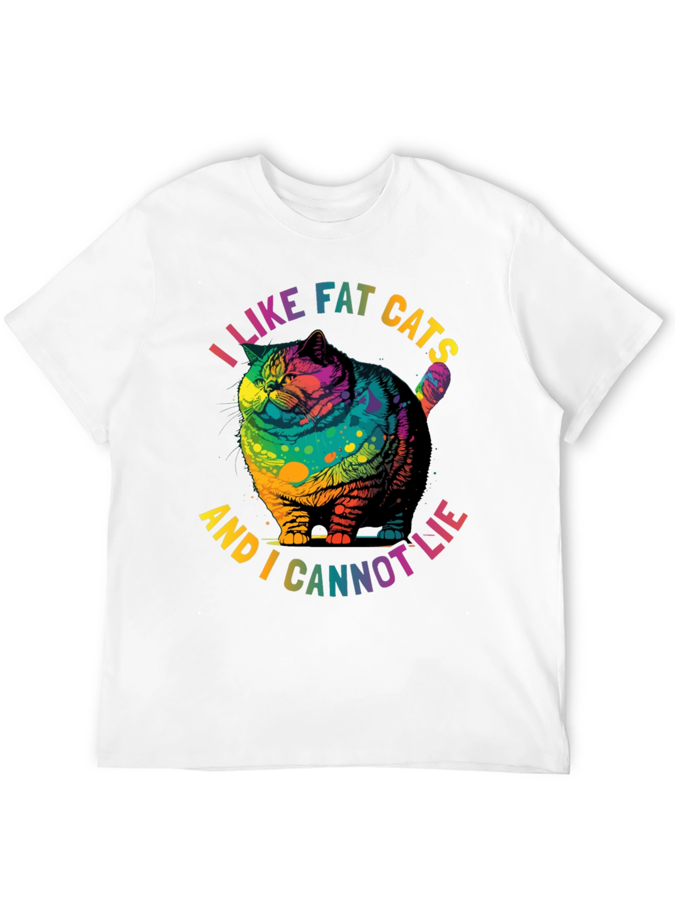 I Like Fat Cats T-Shirt - Cannot Lie Tee