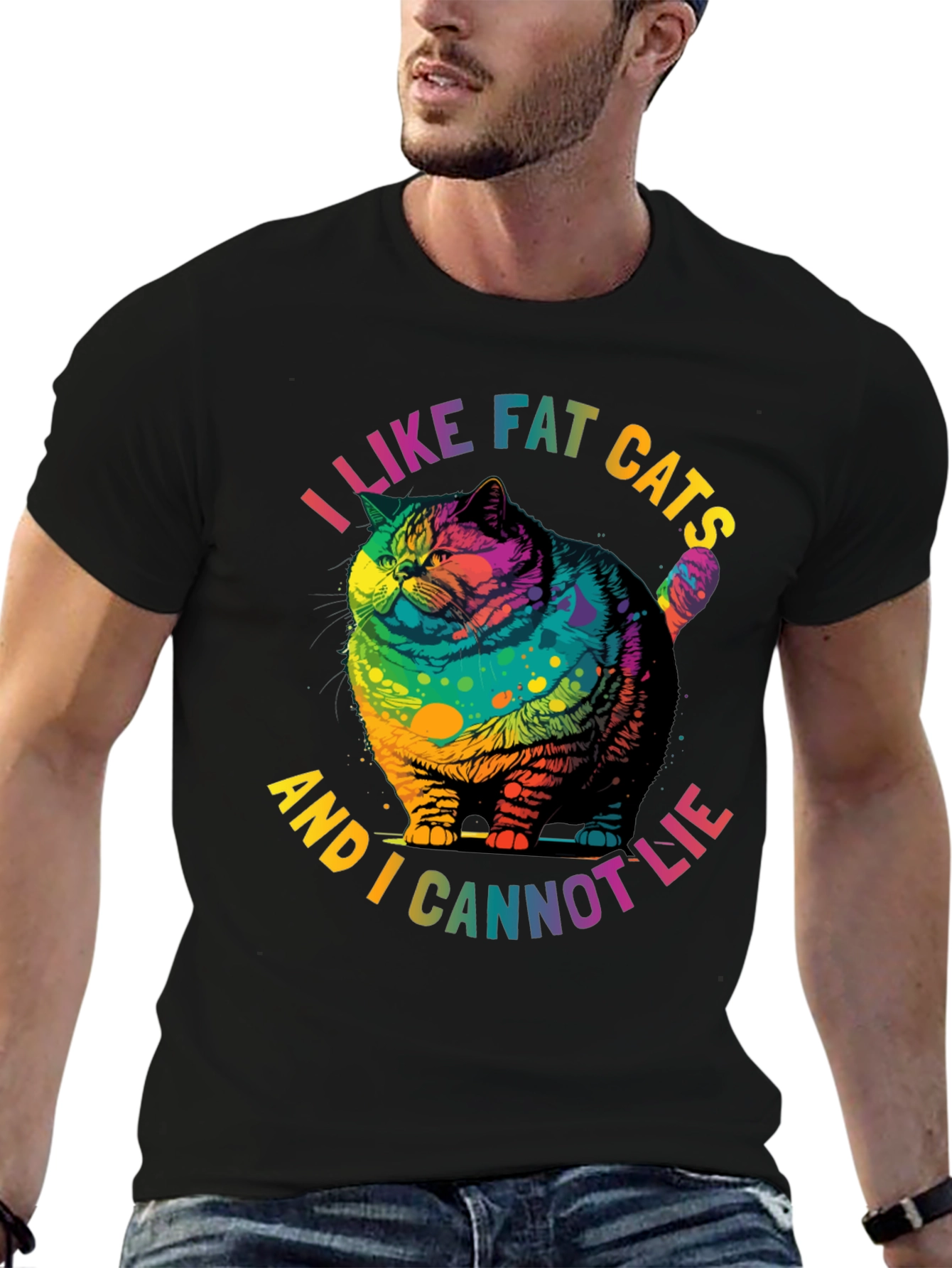 I Like Fat Cats T-Shirt - Cannot Lie Tee