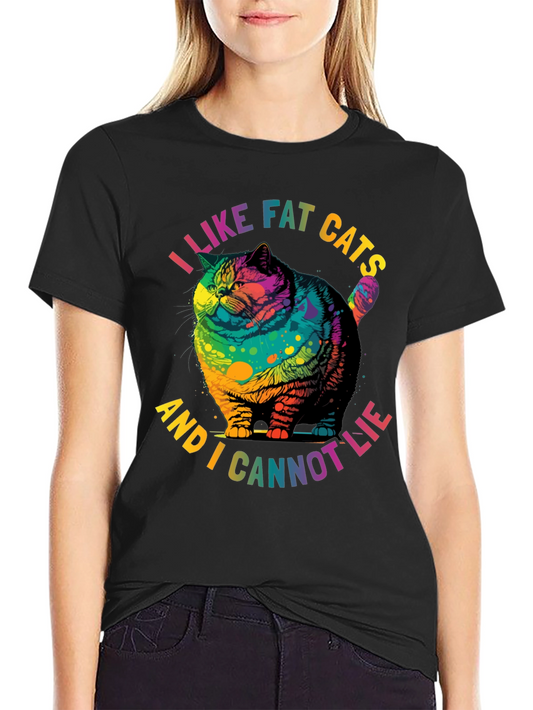 I Like Fat Cats T-Shirt - Cannot Lie Tee