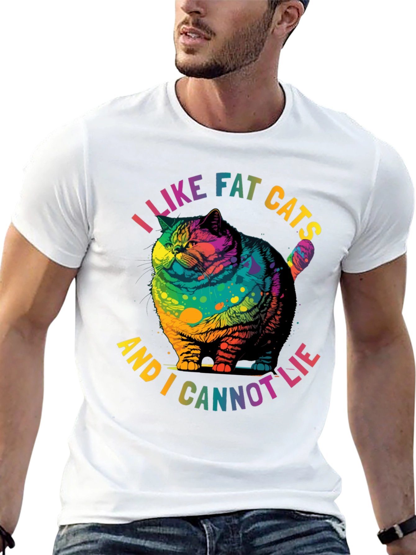 I Like Fat Cats T-Shirt - Cannot Lie Tee