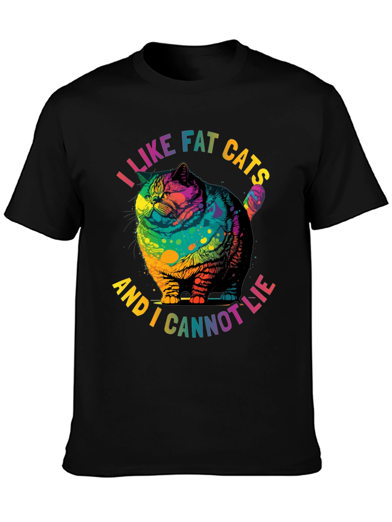 I Like Fat Cats T-Shirt - Cannot Lie Tee