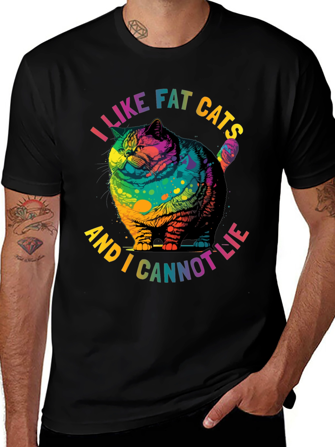 I Like Fat Cats T-Shirt - Cannot Lie Tee