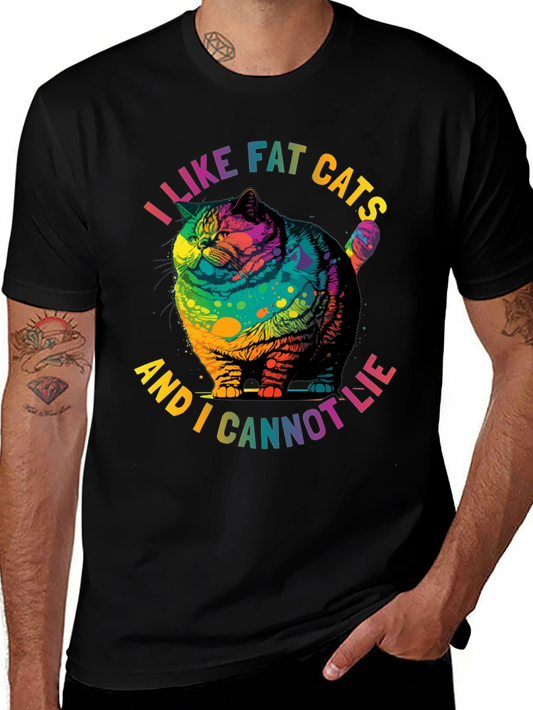 I Like Fat Cats T-Shirt - Cannot Lie Tee
