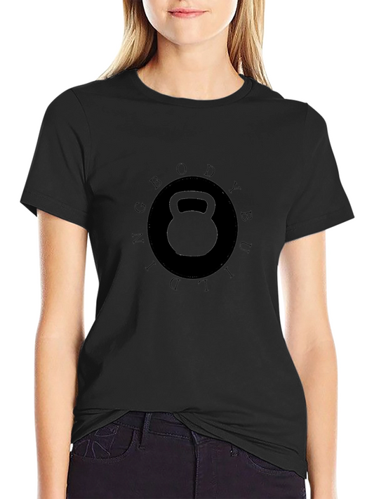 Bodybuilding Kettlebell Graphic T-Shirt