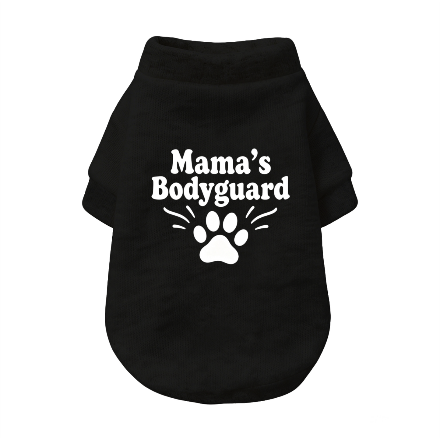 Mama¡¯s Bodyguard Paw Print Protector Dog Sweater
