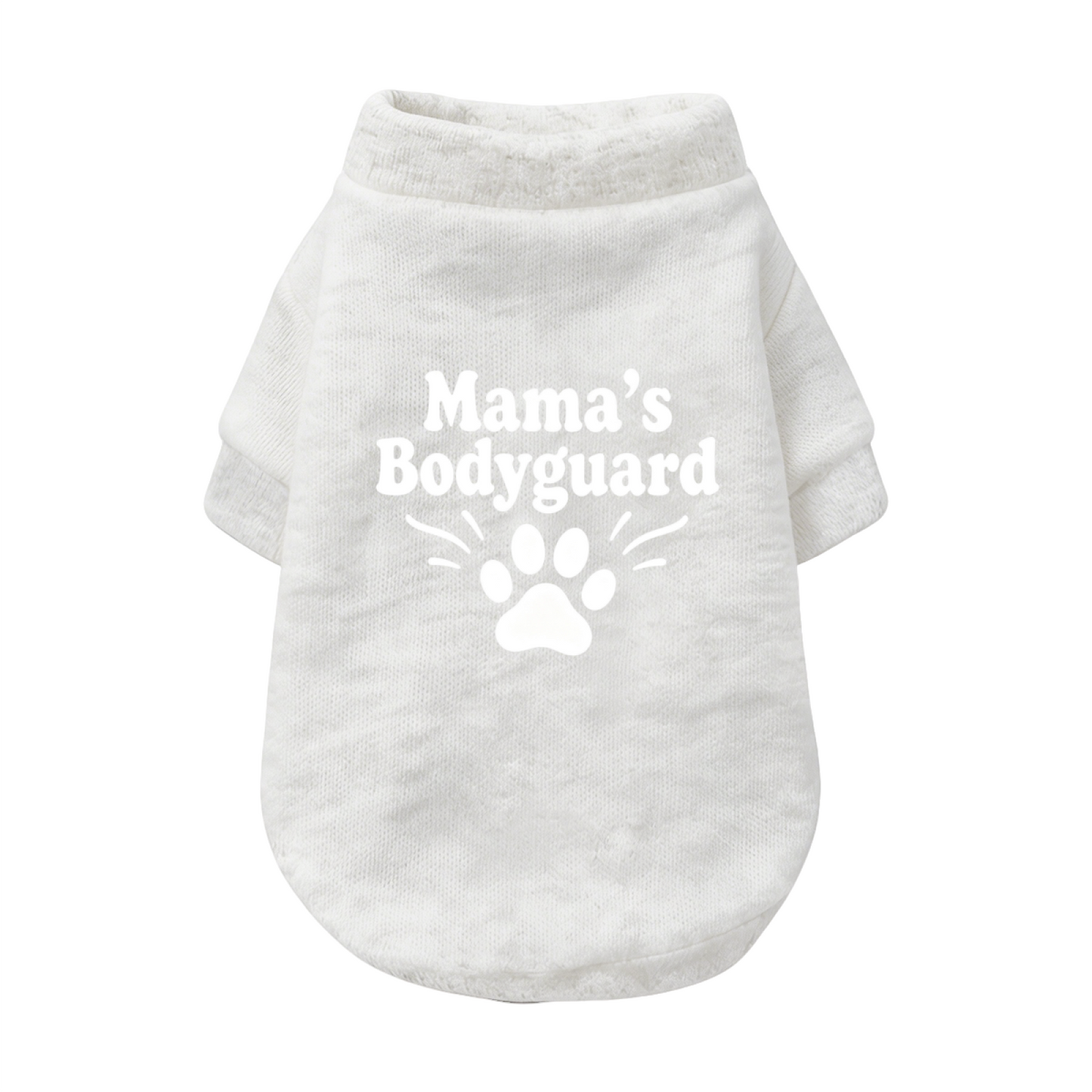 Mama¡¯s Bodyguard Paw Print Protector Dog Sweater