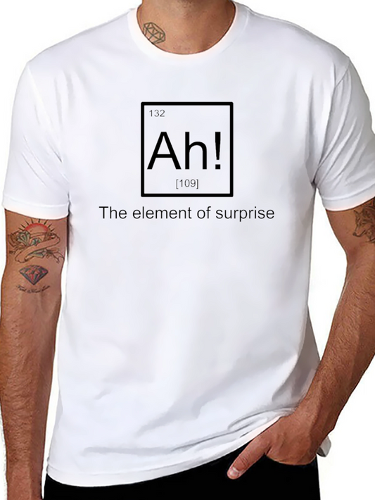 Element of Surprise T-Shirt - Funny Science Tee