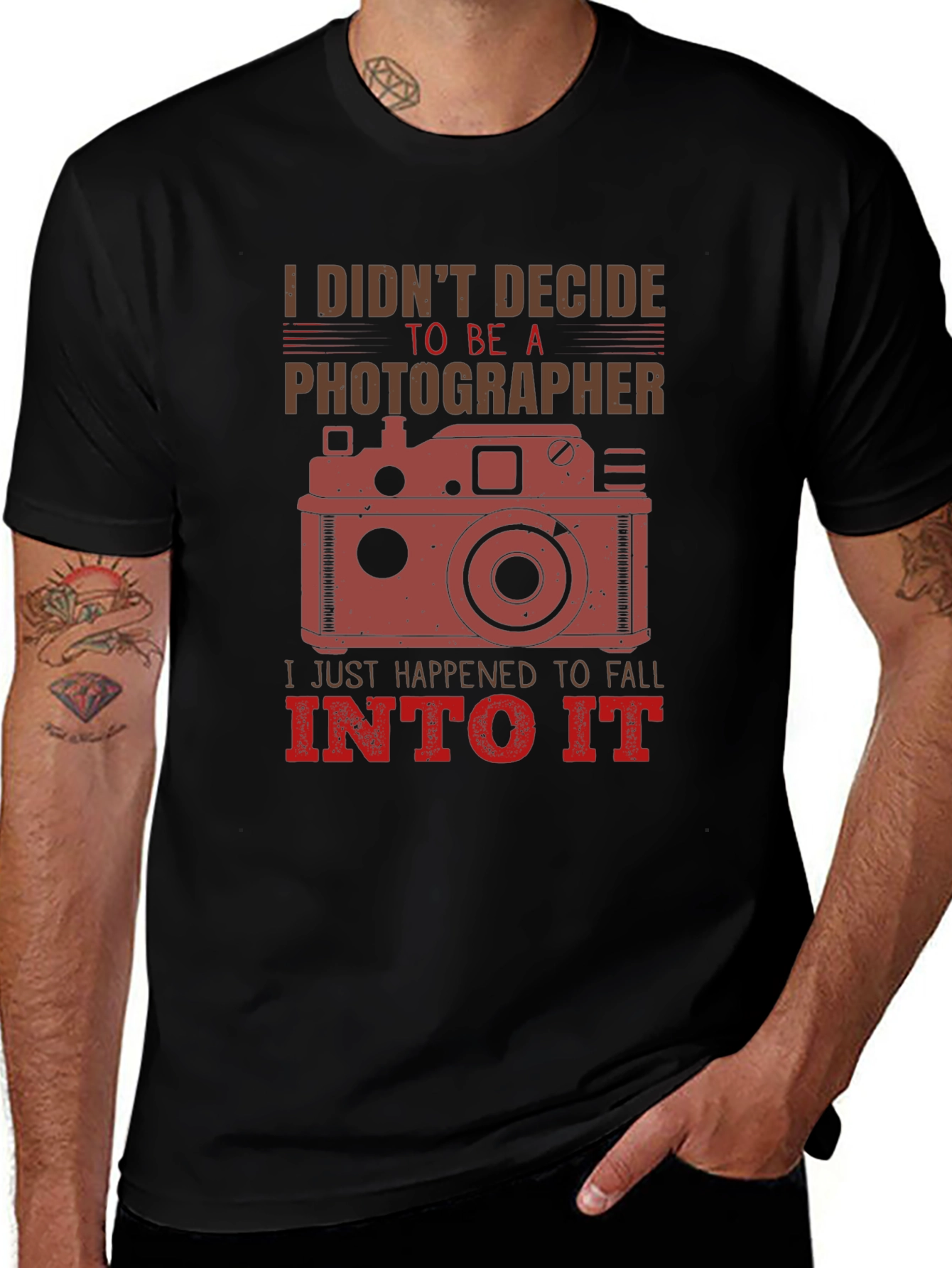 Photographer T-Shirt - Fall Into It