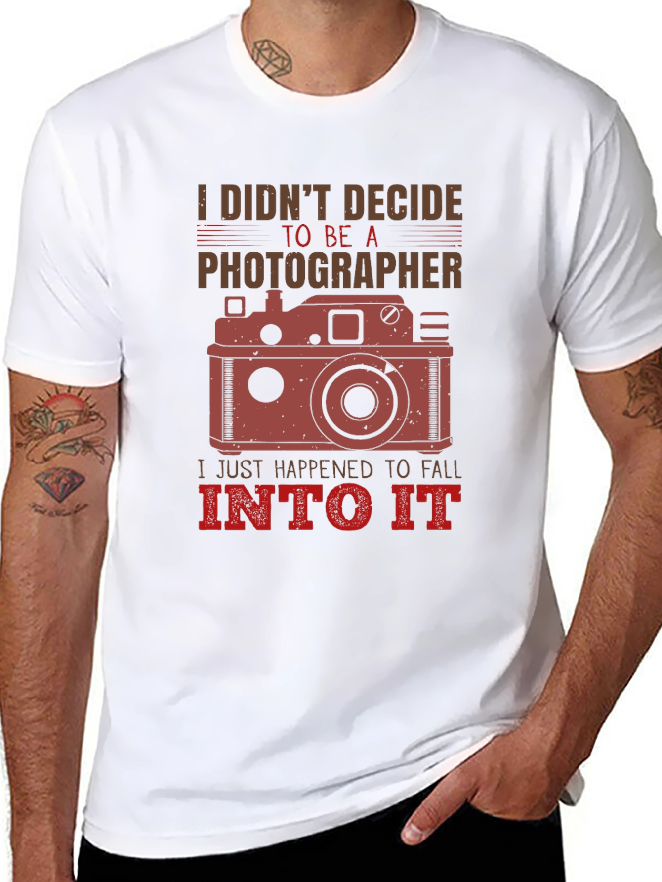 Photographer T-Shirt - Fall Into It