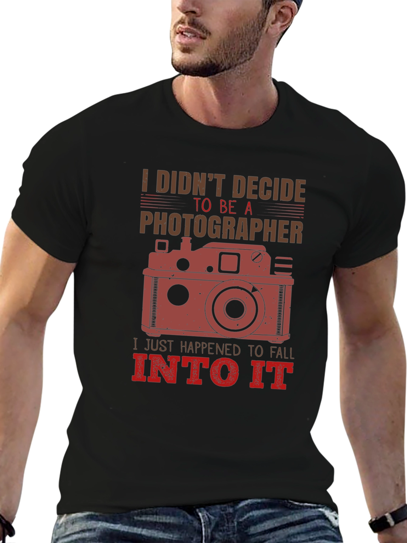 Photographer T-Shirt - Fall Into It