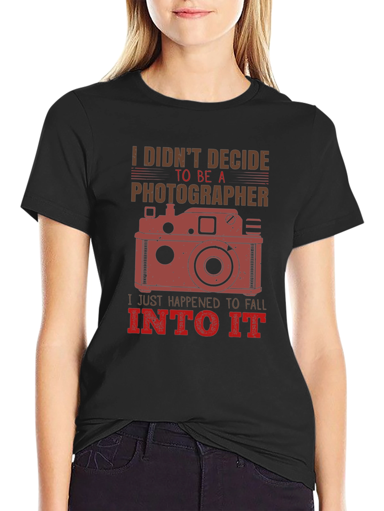 Photographer T-Shirt - Fall Into It
