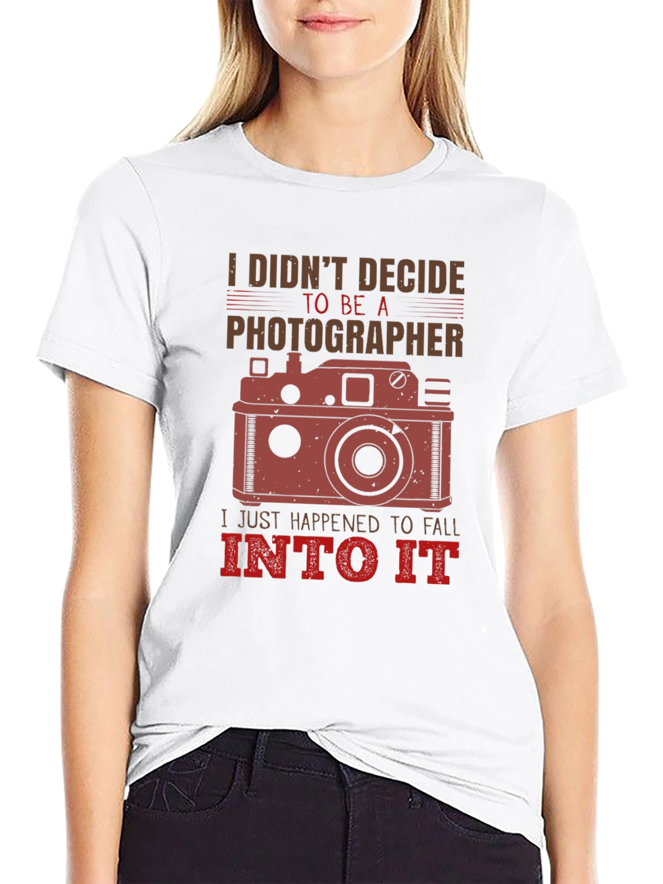 Photographer T-Shirt - Fall Into It