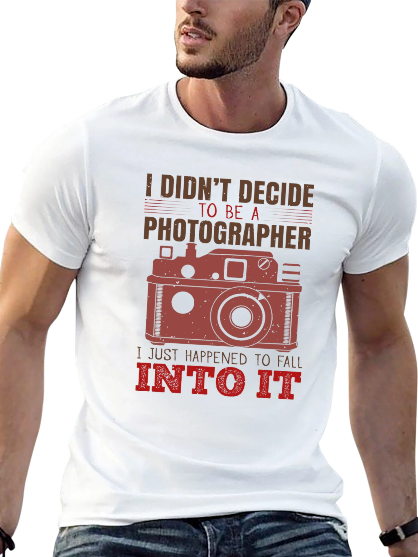 Photographer T-Shirt - Fall Into It